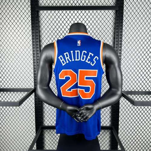 Men's Mikal Bridges Blue Team Jersey