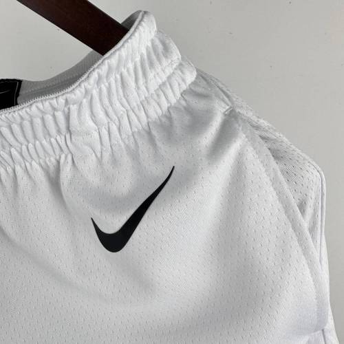Men's White Team Shorts