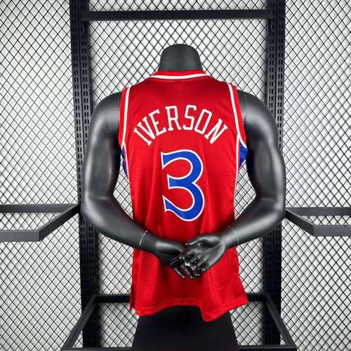 Men's M&N 1996/97 Allen Iverson Retro Jersey