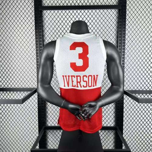 Men's M&N 2003/04 Allen Iverson Retro Jersey