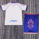 Kids Japan 1998 World Cup Away Retro Kit
