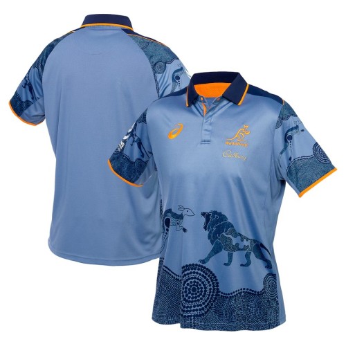 Australia Wallabies Lions Tour 2025 Training Rugby Polo