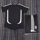 Kids Real Madrid 2006/2007 Away Retro Kit