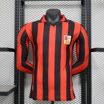 Player Version AC Milan 125th Anniversary Long Sleeve Authentic Jersey