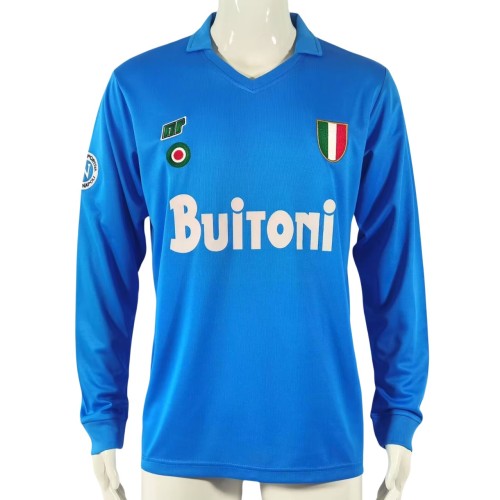 Napoli 1987/1988 Home Long Sleeve Retro Jersey