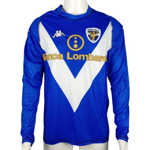 Brescia Calcio 2003/2004 Home Long Sleeve Retro Jersey