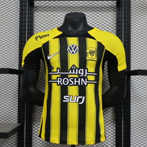 Player Version Al-Ittihad FC 24/25 Home Authentic Jersey