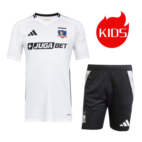 Kids Colo Colo 25/26 Home Jersey and Short Kit