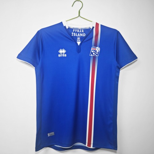 Iceland Euro 2016 Home Retro Jersey