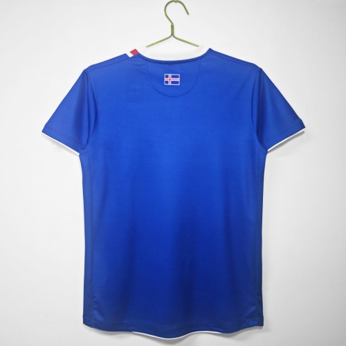 Iceland Euro 2016 Home Retro Jersey