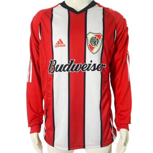 River Plate 2003/2004 Away Long Sleeve Retro Jersey