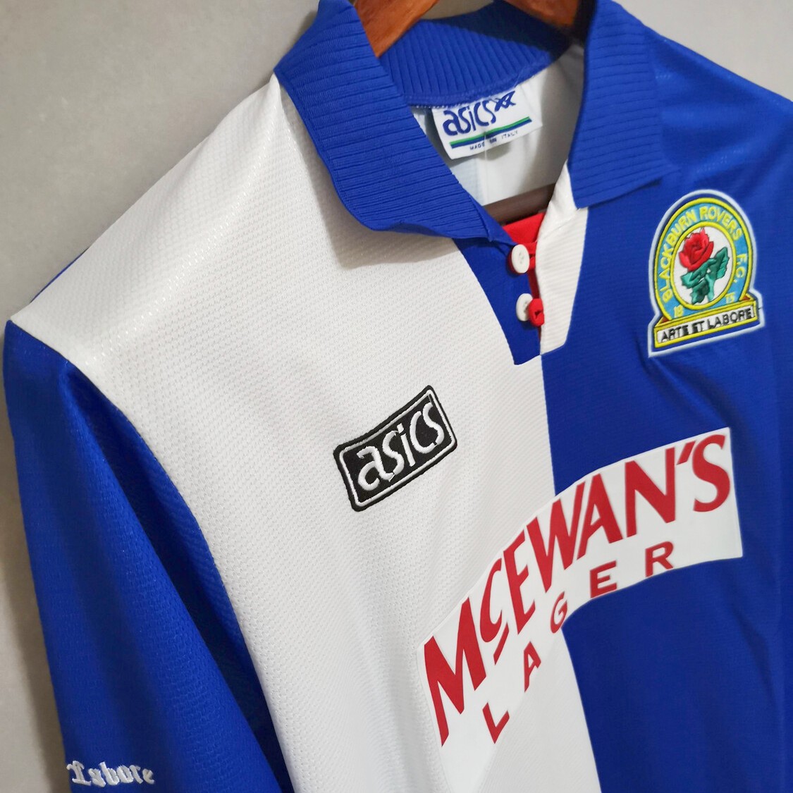 Blackburn Rovers F.C. シャツ 1995 Blackburn Rovers 1994-1995 away BNWT ( Premiere league