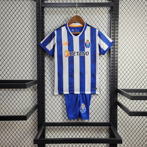 Kids Porto 24/25 Home Jersey and Short Kit