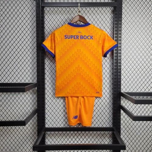 Kids Porto 24/25 Away Jersey and Short Kit