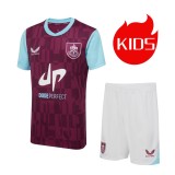 Kids Burnley FC 24/25 Home Jersey and Short Kit