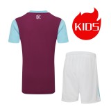Kids Burnley FC 24/25 Home Jersey and Short Kit