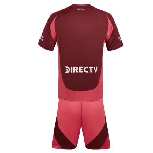 Kids River Plate 24/25 Away Jersey and Short Kit