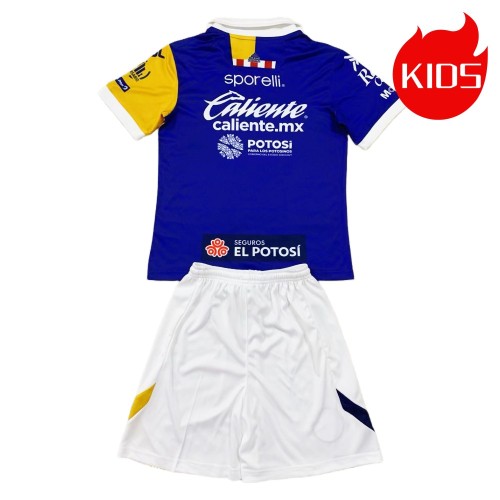 Kids Atlético San Luis 24/25 Away Jersey and Short Kit