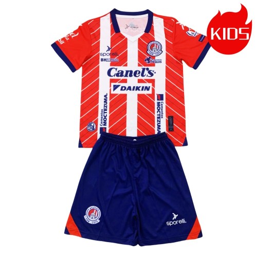 Kids Atlético San Luis 24/25 Home Jersey and Short Kit