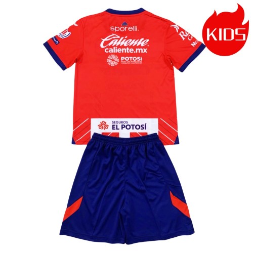 Kids Atlético San Luis 24/25 Home Jersey and Short Kit