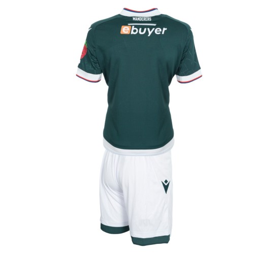Kids Bolton Wanderers 24/25 Away Jersey and Short Kit