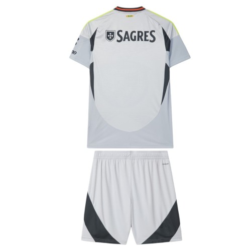 Kids Benfica 24/25 Third Jersey and Short Kit