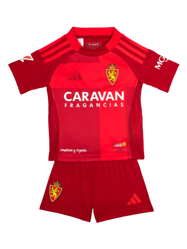 Kids Real Zaragoza 24/25 Away Jersey and Short Kit