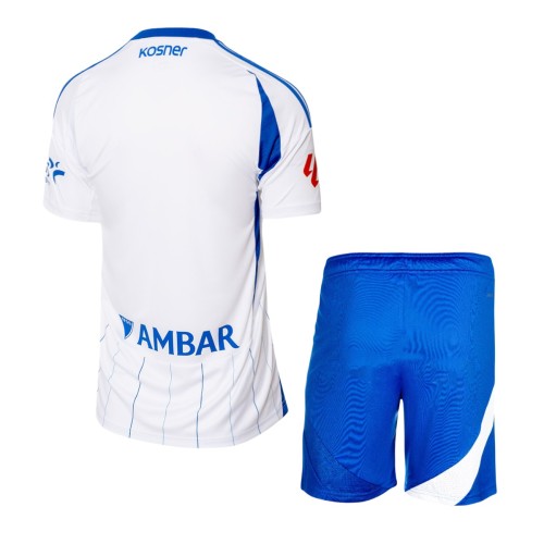 Real Zaragoza 24/25 Home Jersey and Short Kit