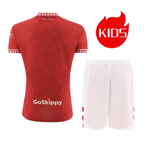 Kids Bristol City 24/25 Home Jersey and Short Kit