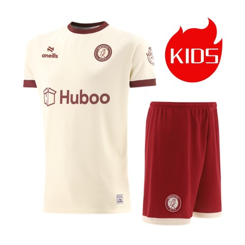Kids Bristol City 24/25 Away Jersey and Short Kit