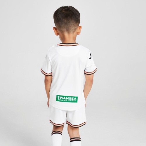 Kids Swansea City 24/25 Home Jersey and Short Kit