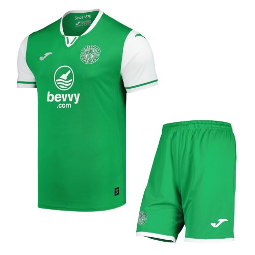 Hibernian 24/25 Home Jersey and Short Kit