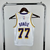 Youth 2023 Luka Doncic White Team Jersey