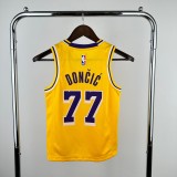 Youth 2023 Luka Doncic Yellow Team Jersey