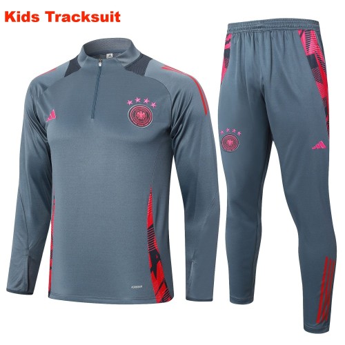 Kids Germany 2024 Half-Zip Training Sweatshirt and Pants Set E830
