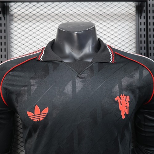 Player Version MUFC 24/25 LFSTLR Long Sleeve Authentic Jersey