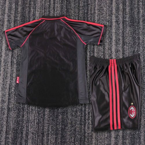 Kids AC Milan 1998/1999 Third Retro Kit