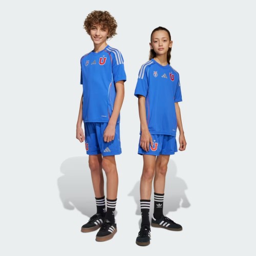 Kids Universidad de Chile 25/26 Home Jersey and Short Kit
