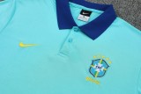 Brazil 2025 Polo and Pants Set Blue