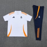 Real Madrid 25/26 Polo and Pants Set White