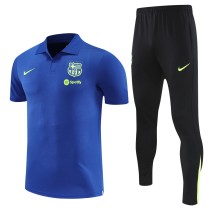 Barcelona 25/26 Polo and Pants Set Blue
