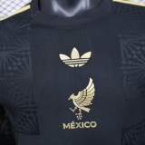Player Version Mexico 2025 Gold Authentic Jersey