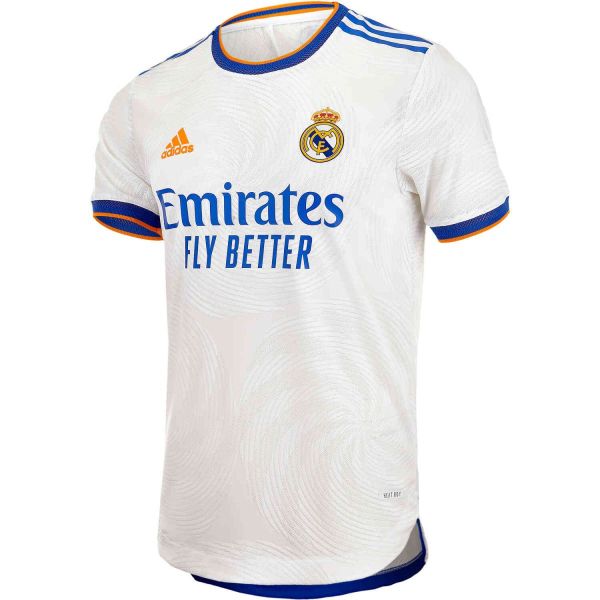 Player Version Real Madrid 21/22 Home Authentic Retro Jersey