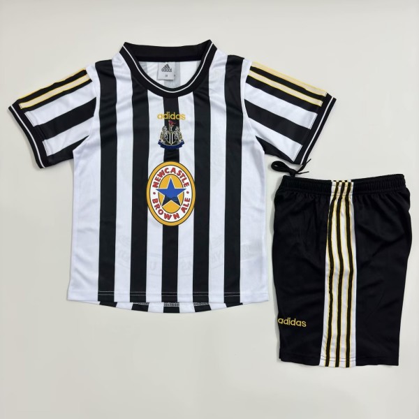 Kids Newcastle United 1997/1999 Home Retro Kit