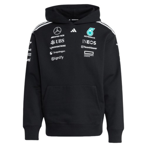 Mercedes AMG Petronas F1 2025 Team Hooded Sweat - Unisex