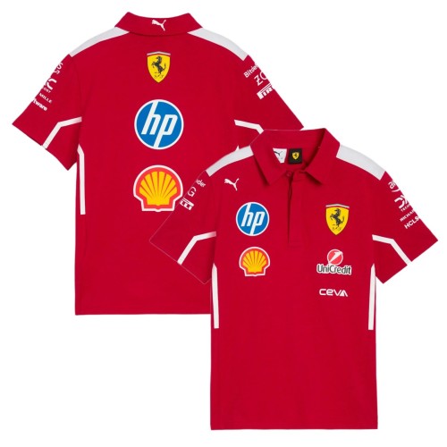 Scuderia Ferrari F1 2025 Team Polo