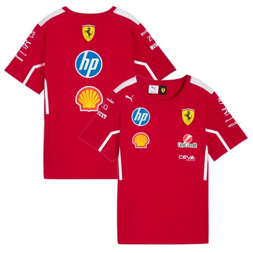 Scuderia Ferrari F1 2025 Team T-Shirt