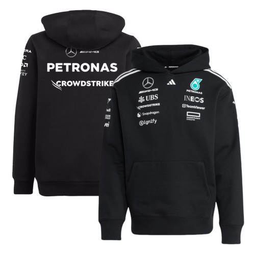 Mercedes AMG Petronas F1 2025 Team Hooded Sweat - Unisex