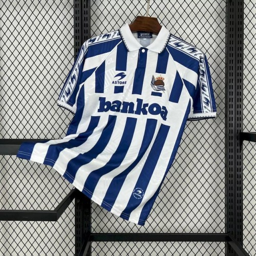 Real Sociedad 1994/1995 Home Retro Jersey