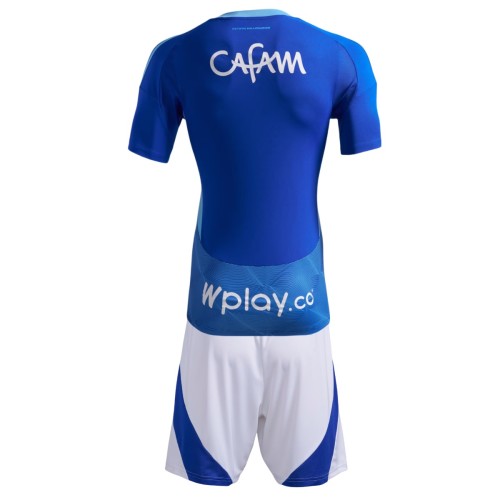 Kids Millonarios FC 25/26 Home Jersey and Short Kit